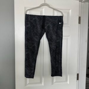 Nike Charcoal Wave Leggings